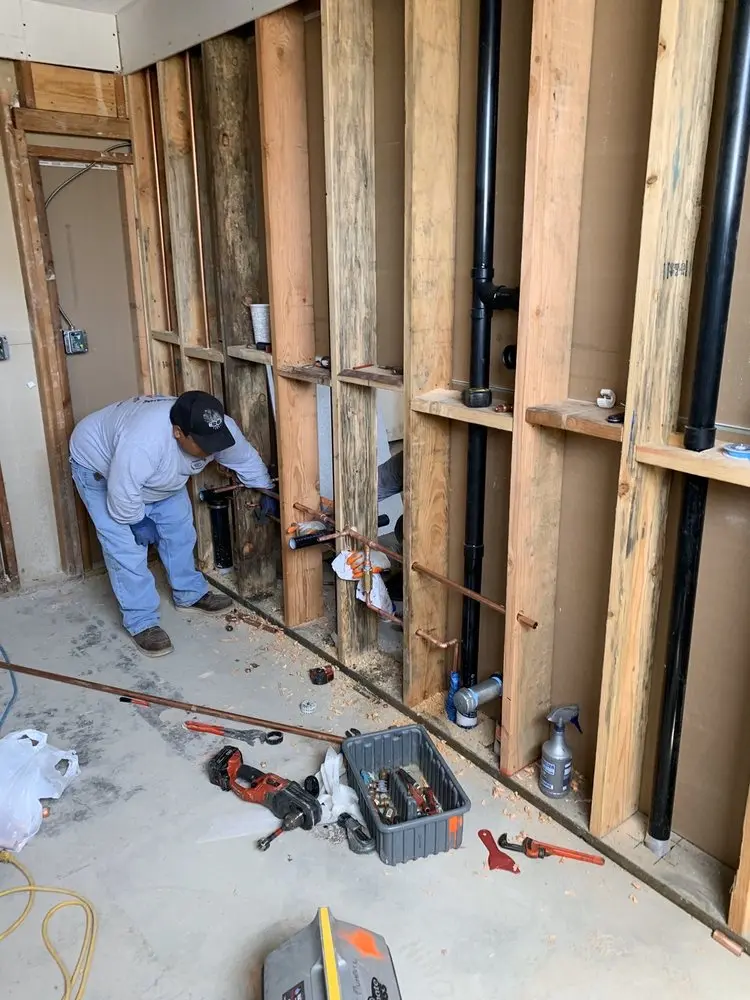 Commercial rough-in plumbing for Gas Line Repair in Nicktown